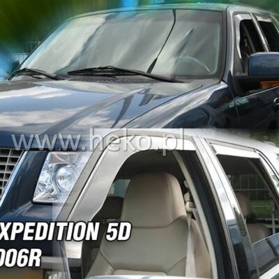 VL Garage - ΑΝΕΜΟΘΡΑΥΣΤΕΣ ΓΙΑ FORD EXPEDITION 5D 2003-2006 ΖΕΥΓΑΡΙ ΑΠΟ ΕΥΚΑΜΠΤΟ ΦΙΜΕ ΠΛΑΣΤΙΚΟ HEKO - 2 ΤΕΜ. - VL-15284