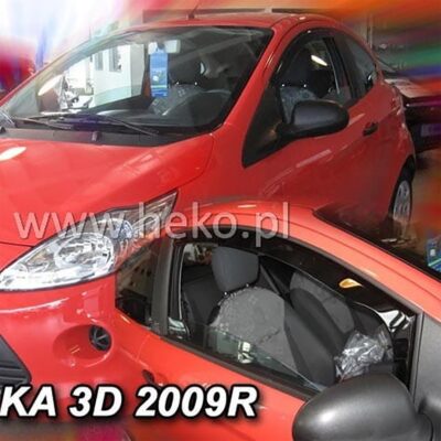 VL Garage - ΑΝΕΜΟΘΡΑΥΣΤΕΣ ΓΙΑ FORD KA 2 3D 2009-2017 ΖΕΥΓΑΡΙ ΑΠΟ ΕΥΚΑΜΠΤΟ ΦΙΜΕ ΠΛΑΣΤΙΚΟ HEKO - 2 ΤΕΜ. - VL-15288