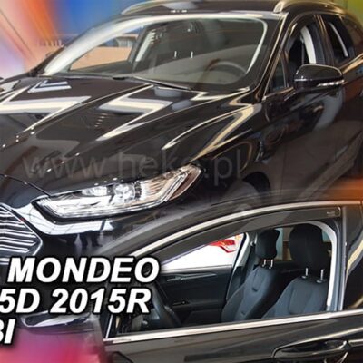VL Garage - ΑΝΕΜΟΘΡΑΥΣΤΕΣ ΓΙΑ FORD MONDEO MK5 5D HTB / WAGON 2015+ ΖΕΥΓΑΡΙ ΑΠΟ ΕΥΚΑΜΠΤΟ ΦΙΜΕ ΠΛΑΣΤΙΚΟ HEKO - 2 ΤΕΜ. - VL-15311