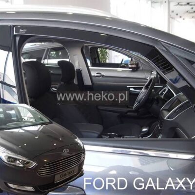 VL Garage - ΑΝΕΜΟΘΡΑΥΣΤΕΣ ΓΙΑ FORD GALAXY 3 5D 2015+ ΖΕΥΓΑΡΙ ΑΠΟ ΕΥΚΑΜΠΤΟ ΦΙΜΕ ΠΛΑΣΤΙΚΟ HEKO - 2 ΤΕΜ. - VL-15315