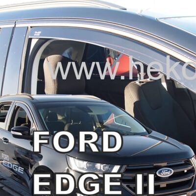 VL Garage - ΑΝΕΜΟΘΡΑΥΣΤΕΣ ΓΙΑ FORD EDGE 5D 2016+ ΖΕΥΓΑΡΙ ΑΠΟ ΕΥΚΑΜΠΤΟ ΦΙΜΕ ΠΛΑΣΤΙΚΟ HEKO - 2 ΤΕΜ. - VL-15320