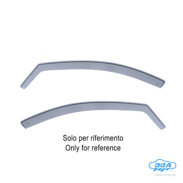 VL Garage - ΖΕΥΓΑΡΙ ΜΠΡΟΣΤΙΝΟΙ ΑΝΕΜΟΘΡΑΥΣΤΕΣ ΓΙΑ FORD FOCUS SW 2011-2017 ΑΠΟ ΕΥΚΑΜΠΤΟ ΧΥΤΟ ΑΚΡΥΛΙΚΟ ΓΥΑΛΙ (CAST ACRYLIC GLASS) DGA - 2 ΤΕΜ. - VL-08060