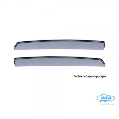 VL Garage - ΖΕΥΓΑΡΙ ΠΙΣΩ ΑΝΕΜΟΘΡΑΥΣΤΕΣ ΓΙΑ KIA CEED 5D 2012-2018 ΑΠΟ ΕΥΚΑΜΠΤΟ ΧΥΤΟ ΑΚΡΥΛΙΚΟ ΓΥΑΛΙ (CAST ACRYLIC GLASS) DGA - 2 ΤΕΜ. - VL-ANEM.DGA11523R