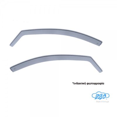 VL Garage - ΖΕΥΓΑΡΙ ΜΠΡΟΣΤΙΝΟΙ ΑΝΕΜΟΘΡΑΥΣΤΕΣ ΓΙΑ VW PASSAT 4/5D 2014+ ΑΠΟ ΕΥΚΑΜΠΤΟ ΧΥΤΟ ΑΚΡΥΛΙΚΟ ΓΥΑΛΙ (CAST ACRYLIC GLASS) DGA - 2 ΤΕΜ. - VL-ANEM.DGA24048