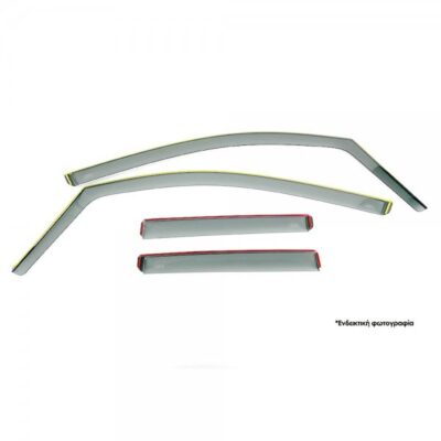 VL Garage - ΣΕΤ ΑΝΕΜΟΘΡΑΥΣΤΕΣ ΓΙΑ TOYOTA HILUX 4D 2021+ ΑΠΟ ΕΥΚΑΜΠΤΟ ΧΥΤΟ ΑΚΡΥΛΙΚΟ ΓΥΑΛΙ (CAST ACRYLIC GLASS) DGA - 4 ΤΕΜ - VL-ANEM.SETDGA23085FR