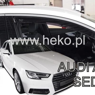 VL Garage - ΑΝΕΜΟΘΡΑΥΣΤΕΣ ΓΙΑ AUDI A4 / B9 4D/5D SEDAN AVANT 2016-2021 / ALLROAD ΖΕΥΓΑΡΙ ΑΠΟ ΕΥΚΑΜΠΤΟ ΦΙΜΕ ΠΛΑΣΤΙΚΟ HEKO - 2 ΤΕΜ. - VL-10252
