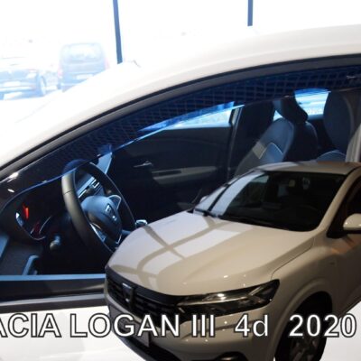 VL Garage - ΑΝΕΜΟΘΡΑΥΣΤΕΣ ΓΙΑ DACIA LOGAN 4D 2004 ΖΕΥΓΑΡΙ ΑΠΟ ΕΥΚΑΜΠΤΟ ΦΙΜΕ ΠΛΑΣΤΙΚΟ HEKO - 2 ΤΕΜ. - VL-13119