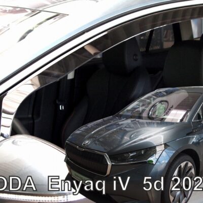 VL Garage - ΑΝΕΜΟΘΡΑΥΣΤΕΣ ΓΙΑ SKODA ENYAQ 5D 2020+ ΑΥΤΟΚΙΝΗΤΟΥ ΑΠΟ ΕΥΚΑΜΠΤΟ ΦΙΜΕ ΠΛΑΣΤΙΚΟ HEKO - 2 ΤΕΜ. - VL-ΑΝΕΜ.28359