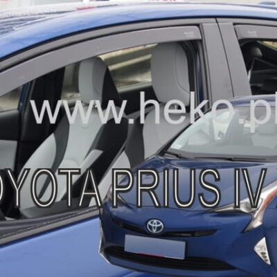 VL Garage - ΑΝΕΜΟΘΡΑΥΣΤΕΣ ΓΙΑ TOYOTA PRIUS 5D 2016+ ΣΕΤ ΑΥΤΟΚΙΝΗΤΟΥ ΑΠΟ ΕΥΚΑΜΠΤΟ ΦΙΜΕ ΠΛΑΣΤΙΚΟ HEKO - 4 ΤΕΜ. - VL-29647