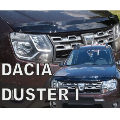 VL Garage - ΑΝΕΜΟΘΡΑΥΣΤΗΣ ΚΑΠΩ ΑΥΤΟΚΙΝΗΤΟΥ ΓΙΑ DACIA DUSTER 2010-2018 ΑΠΟ ΕΥΚΑΜΠΤΟ ΦΙΜΕ ΠΛΑΣΤΙΚΟ HEKO - 1 ΤΕΜ. - VL-02146