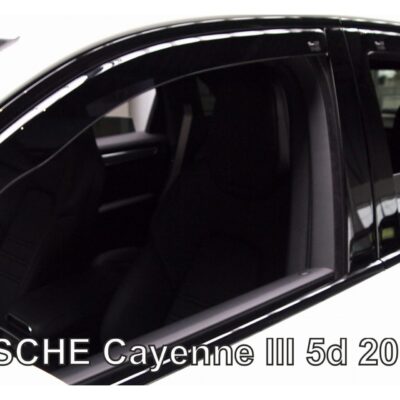 VL Garage - ΑΝΕΜΟΘΡΑΥΣΤΕΣ ΓΙΑ PORSCHE CAYENNE 5D 2017+ - ΣΕΤ ΑΥΤΟΚΙΝΗΤΟΥ ΑΠΟ ΕΥΚΑΜΠΤΟ ΦΙΜΕ ΠΛΑΣΤΙΚΟ HEKO - 4 ΤΕΜ. - VL-26308