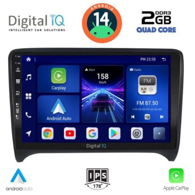 VL Garage - DIGITAL IQ BXC 3009_CPAA (9inc) MULTIMEDIA TABLET for AUDI TT mod. 2007-2015 - VL-DIQ_BXC_3009
