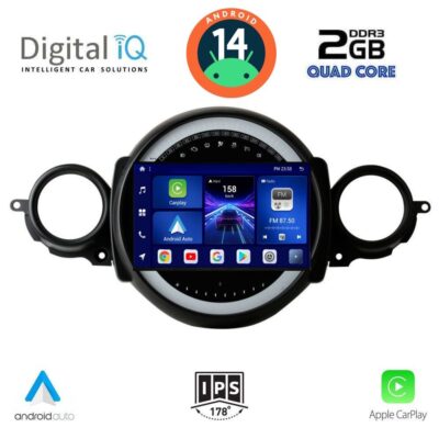 VL Garage - DIGITAL IQ BXC 3064_CPAA (9inc) MULTIMEDIA TABLET for MINI COOPER (R56-R57) mod. 2006-2014 - CLUBMAN (R55) mod. 2007-2014 - VL-DIQ_BXC_3064