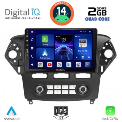 VL Garage - DIGITAL IQ BXC 3163_CPAA CLIMA (10inc) MULTIMEDIA TABLET for FORD MONDEO mod. 2011-2013 - VL-DIQ_BXC_3163_CL