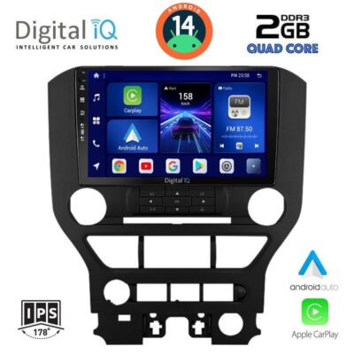 VL Garage - DIGITAL IQ BXC 3166_CPAA (9inc) MULTIMEDIA TABLET for FORD MUSTANG mod. 2015-2020 - VL-DIQ_BXC_3166
