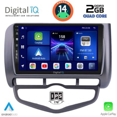 VL Garage - DIGITAL IQ BXC 3210_CPAA CLIMA (9inc) MULTIMEDIA TABLET for HONDA JAZZ mod. 2002-2008 - VL-DIQ_BXC_3210_CLIMA