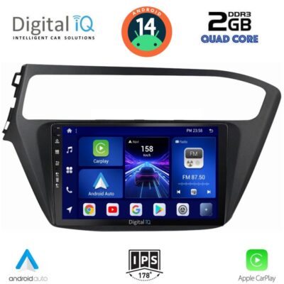 VL Garage - DIGITAL IQ BXC 3230_CPAA (9inc) MULTIMEDIA TABLET for HYUNDAI i20 mod. 2018-2021 - VL-DIQ_BXC_3230