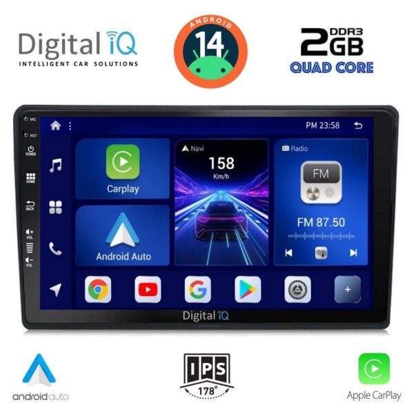 VL Garage - DIGITAL IQ BXC 3360_CPAA (10inc) MULTIMEDIA TABLET for MAZDA 2 mod. 2002-2007 - VL-DIQ_BXC_3360