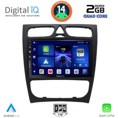 VL Garage - DIGITAL IQ BXC 3402_CPAA (9inc) MULTIMEDIA TABLET for MERCEDES C (W203) mod. 1999-2004 - VL-DIQ_BXC_3402