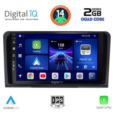 VL Garage - DIGITAL IQ BXC 3414_CPAA (9inc) MULTIMEDIA TABLET for MERCEDES ML (W164) – GL (X164) mod. 2005-2011 - VL-DIQ_BXC_3414