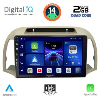 VL Garage - DIGITAL IQ BXC 3457_CPAA (9inc) MULTIMEDIA TABLET for NISSAN MICRA K12 mod. 2002-2010 - VL-DIQ_BXC_3457