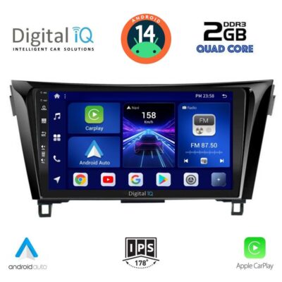 VL Garage - DIGITAL IQ BXC 3468_CPAA (10inc) MULTIMEDIA TABLET for NISSAN QASHQAI - XTRAIL mod. 2014-2021 - VL-DIQ_BXC_3468