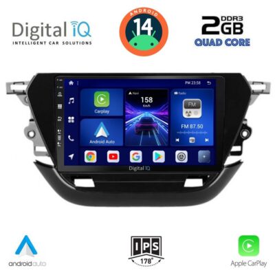 VL Garage - DIGITAL IQ BXC 3487_CPAA (9inc) MULTIMEDIA TABLET for OPEL CORSA F mod. 2021> - VL-DIQ_BXC_3487