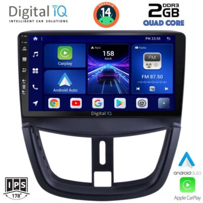 VL Garage - DIGITAL IQ BXC 3507_CPAA (9inc) MULTIMEDIA TABLET for PEUGEOT 207 mod. 2007> - VL-DIQ_BXC_3507