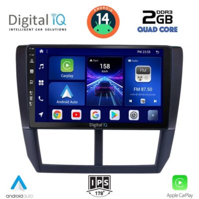 VL Garage - DIGITAL IQ BXC 3662_CPAA (9inc) MULTIMEDIA TABLET for SUBARU FORESTER – IMPREZA – XV mod. 2008-2013 - VL-DIQ_BXC_3662