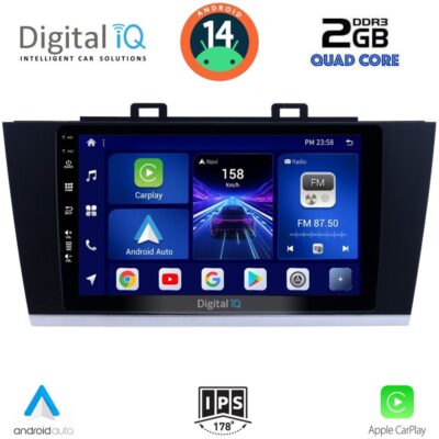 VL Garage - DIGITAL IQ BXC 3668_CPAA (9inc) MULTIMEDIA TABLET for SUBARU LEGACY – OUTBACK mod. 2014-2019 - VL-DIQ_BXC_3668