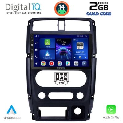 VL Garage - DIGITAL IQ BXC 3678_CPAA (9inc) MULTIMEDIA TABLET for SUZUKI JIMNY mod. 2007-2017 - VL-DIQ_BXC_3678