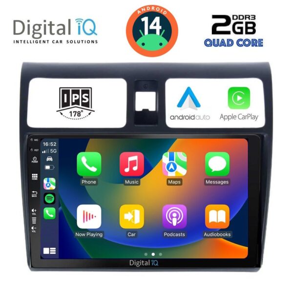 DIGITAL IQ BXC 3684_CPAA (10inc) MULTIMEDIA TABLET for SUZUKI SWIFT mod. 2005-2011 - Image 2
