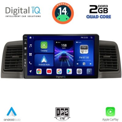 VL Garage - DIGITAL IQ BXC 3712_CPAA (9inc) MULTIMEDIA TABLET for TOYOTA COROLLA mod. 2001-2006 - VL-DIQ_BXC_3712