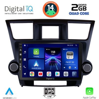 VL Garage - DIGITAL IQ BXC 3719_CPAA (10inc) MULTIMEDIA TABLET for TOYOTA HIGHLANDER mod. 2008-2015 - VL-DIQ_BXC_3719