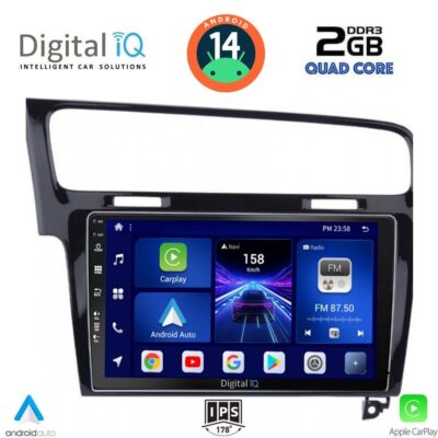 VL Garage - DIGITAL IQ BXC 3747_CPAA (10inc) MULTIMEDIA TABLET for VW GOLF 7 mod. 2013-2020 - VL-DIQ_BXC_3747