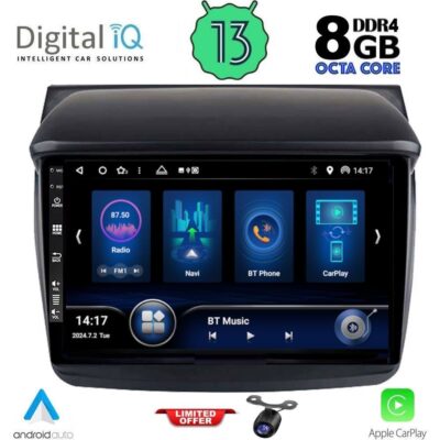 VL Garage - DIQ BXD 8436_CPA (9inc) MULTIMEDIA TABLET for MITSUBISHI L200 mod. 2006-2015 - VL-DIQ BXD 8436_CPA