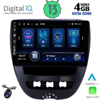 VL Garage - DIQ BXD 6707_CPA (10inc) MULTIMEDIA TABLET for CITROEN C1-PEUGEOT 107-TOYOTA AYGO mod. 2005-2014 - VL-DIQ BXD 6707_CPA