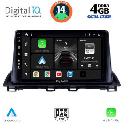 VL Garage - DIGITAL IQ BXF 6367_CPAA (9inc) MULTIMEDIA TABLET for MAZDA 3 mod. 2014> - VL-DIQ_BXF_6367