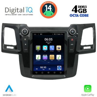 VL Garage - DIGITAL IQ BXF 6965_CPAA TESLA STYLE for TOYOTA HILUX mod. 2005-2015 - VL-DIQ_BXF_6965
