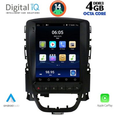 VL Garage - DIGITAL IQ BXF 6972_CPAA TESLA STYLE  for OPEL ASTRA J  2011-2016 - VL-DIQ-BXF_6972