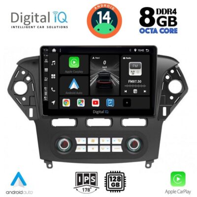 VL Garage - DIGITAL IQ BXF 7163_CPAA CLIMA (10inc) MULTIMEDIA TABLET for FORD MONDEO mod. 2011-2013 - VL-DIQ_BXF_7163_CLIMA