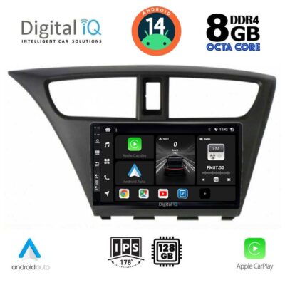 VL Garage - DIGITAL IQ BXF 7190_CPAA (9inc) MULTIMEDIA TABLET for HONDA CIVIC mod. 2012-2016 - VL-DIQ_BXF_7190