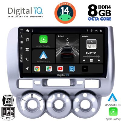 VL Garage - DIGITAL IQ BXF 7210_CPAA A/C (9inc) MULTIMEDIA TABLET for HONDA JAZZ mod. 2002-2008 - VL-DIQ_BXF_7210AC