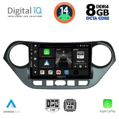 VL Garage - DIGITAL IQ BXF 7224_CPAA (9inc) MULTIMEDIA TABLET for HYUNDAI i10 mod. 2014-2020 - VL-DIQ_BXF_7224
