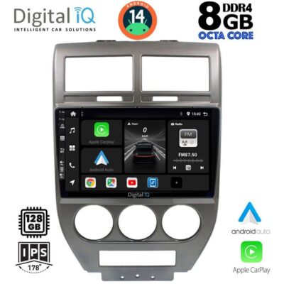 VL Garage - DIGITAL IQ BXF 7276_CPAA (10inc) MULTIMEDIA TABLET for JEEP COMPASS - PATRIOT mod. 2007-2016 - VL-DIQ_BXF_7276