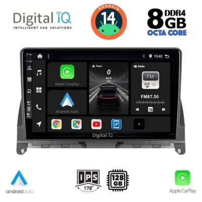 VL Garage - DIGITAL IQ BXF 7405_CPAA (9inc) MULTIMEDIA TABLET for MERCEDES C (W204) mod. 2007-2011 - VL-DIQ_BXF_7405