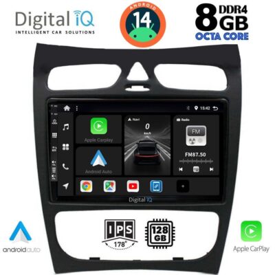 VL Garage - DIGITAL IQ BXF 7406_CPAA (9inc) MULTIMEDIA TABLET for MERCEDES CLK (W209) mod. 2000-2004 - VL-DIQ_BXF_7406