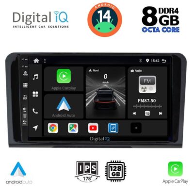 VL Garage - DIGITAL IQ BXF 7414_CPAA (9inc) MULTIMEDIA TABLET for MERCEDES ML (W164) – GL (X164) mod. 2005-2011 - VL-DIQ_BXF_7414