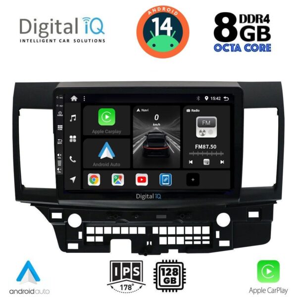 VL Garage - DIGITAL IQ BXF 7434_CPAA (10inc) MULTIMEDIA TABLET for MITSUBISHI LANCER mod. 2008> - VL-DIQ_BXF_7434