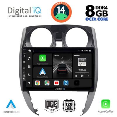 VL Garage - DIGITAL IQ BXF 7464_CPAA (10inc) MULTIMEDIA TABLET for NISSAN NOTE mod. 2012> - VL-DIQ_BXF_7464